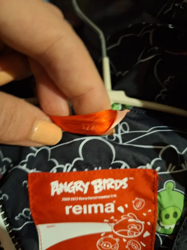 Chaqueta Reima impermeable Angry Birds