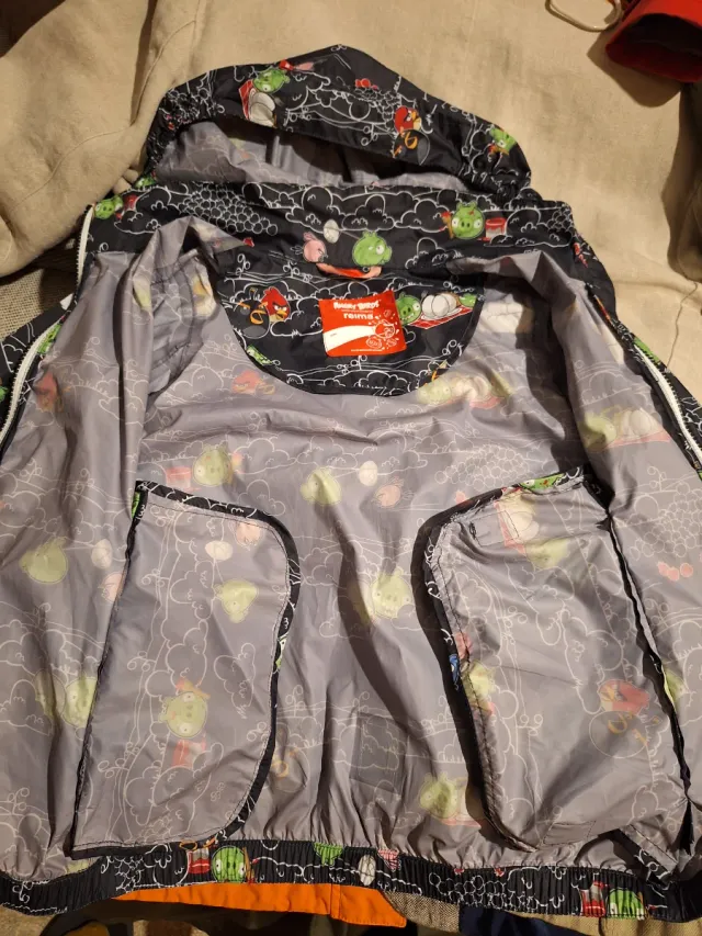 Chaqueta Reima impermeable Angry Birds
