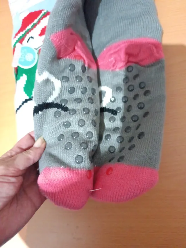 Calcetines PESAIL Invierno Muñeco Nieve y Gato