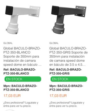 Soporte Cámara Speed Dome 350mm