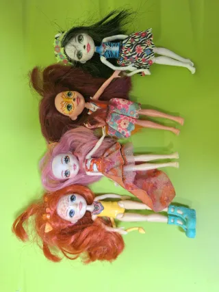Lote 4 Muñecas Enchantimals
