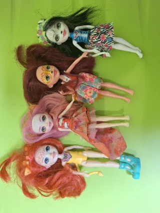 Lote 4 Muñecas Enchantimals