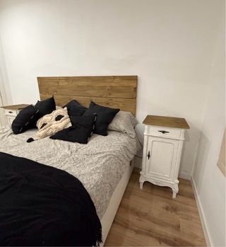 Cabecero madera maciza realizado por encargo