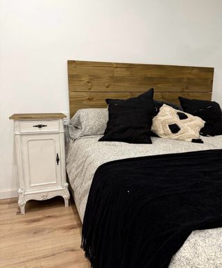 Cabecero madera maciza realizado por encargo