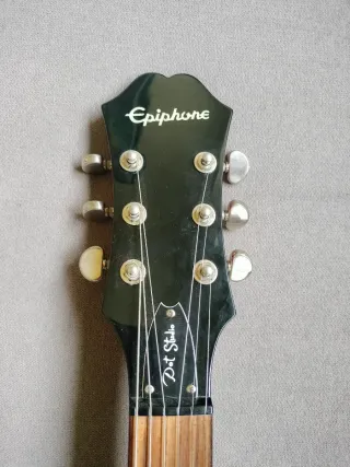 Epiphone 335 Dot Custom Shop Roja