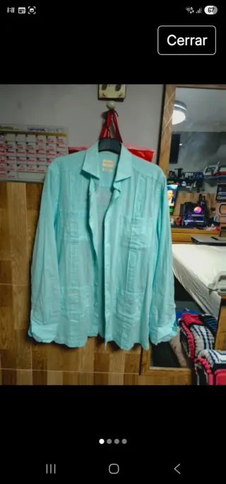 Camisa Guayabera Álvaro Moreno Talla M