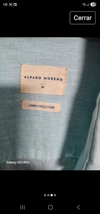 Camisa Guayabera Álvaro Moreno Talla M