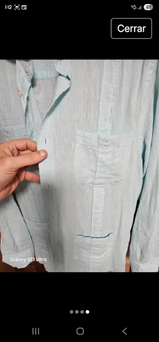 Camisa Guayabera Álvaro Moreno Talla M