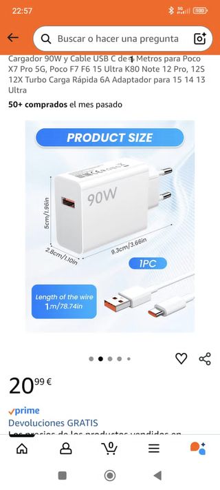 Xiaomi 90W Hyper Charge Combo USB_C