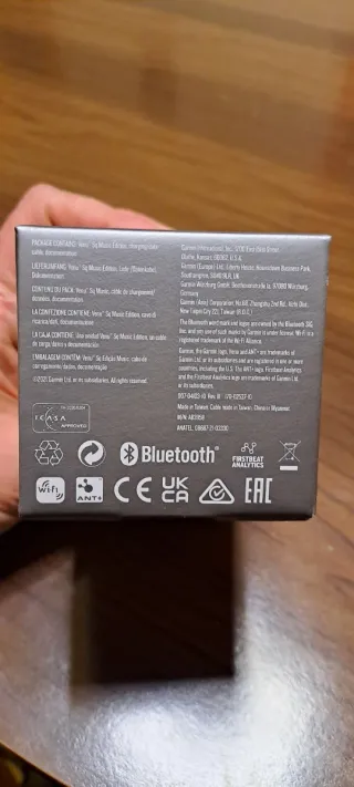 Garmin Venu Sq Music GPS Smartwatch Nero