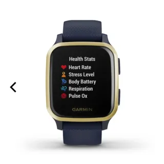 Garmin Venu Sq Music GPS Smartwatch Nero