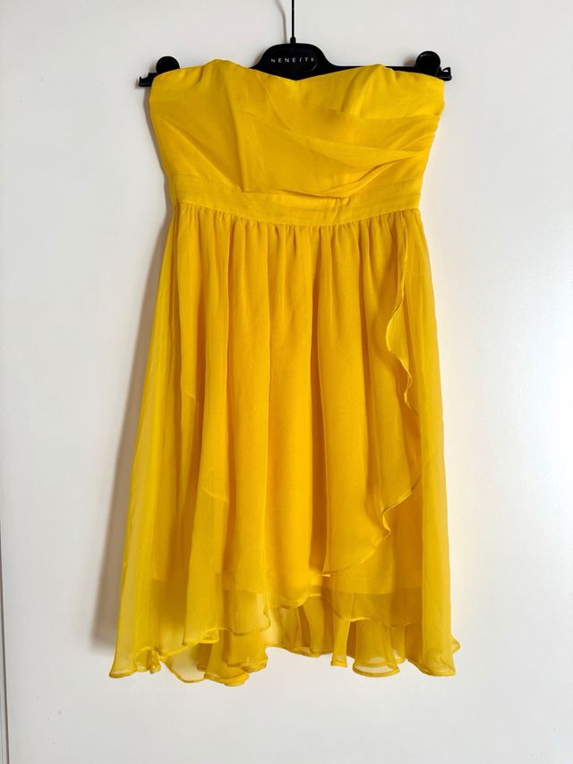 Abito elegante chiffon seta