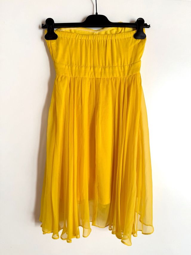 Abito elegante chiffon seta