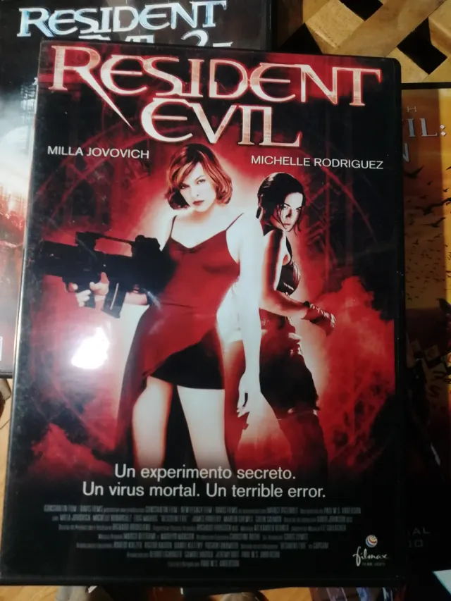 Colección DVD Resident Evil Saga Completa