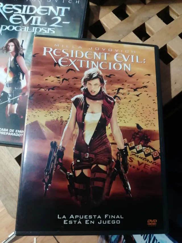 Colección DVD Resident Evil Saga Completa