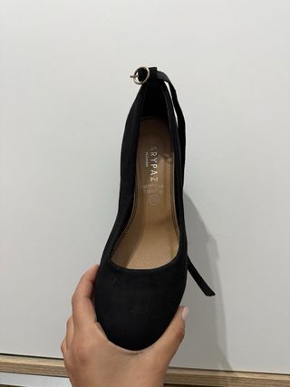 Tacones Marypaz Negros Talla 38