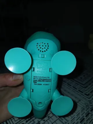 Mascota camaleón infantil con ventosas