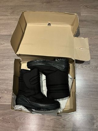 Botas Nieve Hombre MK Talla 46 Negras