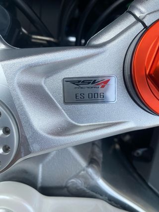 Aprilia RSV4 NUMERADA