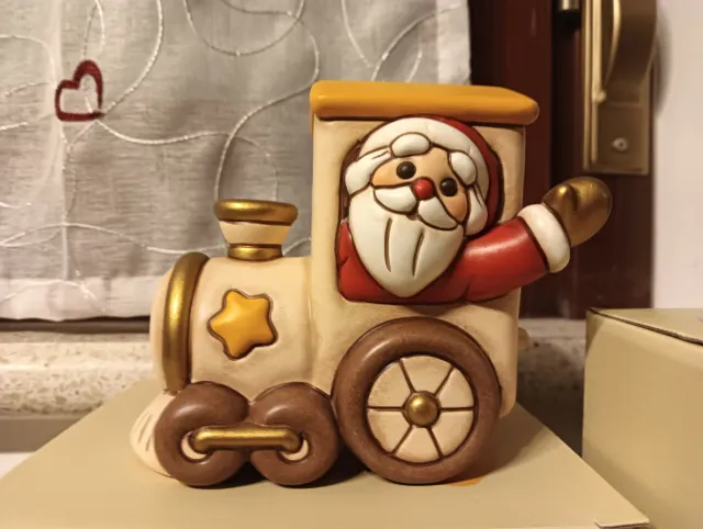 Locomotiva Babbo Natale più tre vagoni