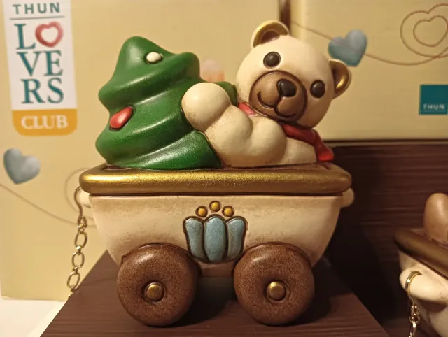 Locomotiva Babbo Natale più tre vagoni