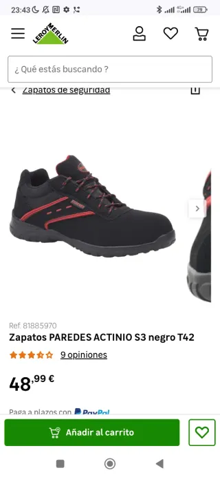 Zapatos de seguridad Metal Free