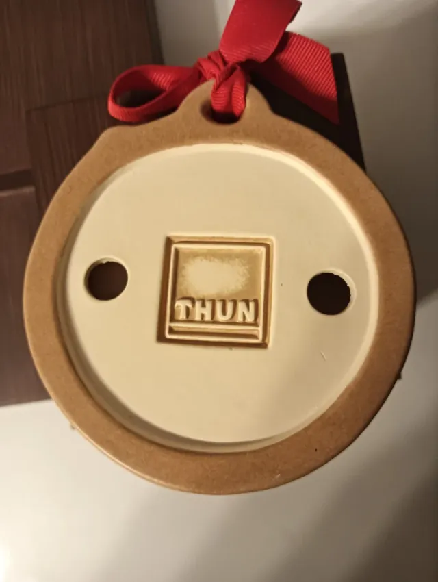 Formella rara Thun Angelo chiaro di luna