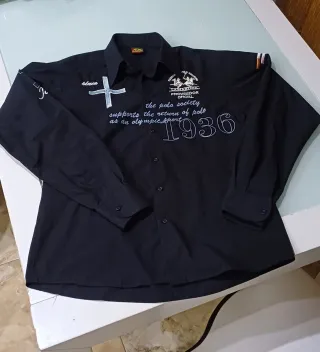 Camisa La Martina Negra