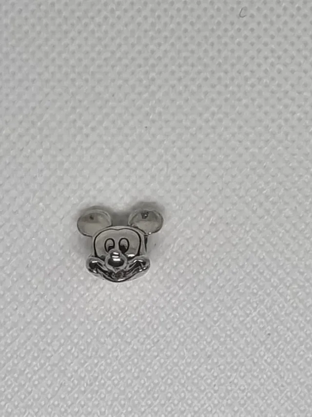 Charm Cabeza Mickey Disney Plata