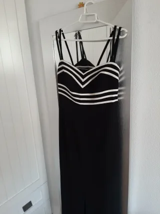 Vestido negro El Corte Inglés T.44