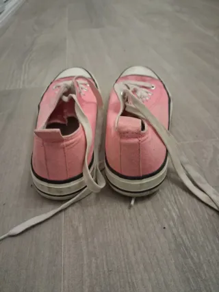 Zapatillas estilo Converse Rosa Talla 38