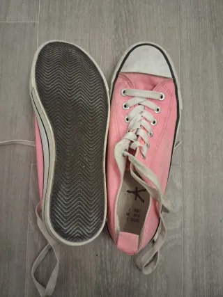 Zapatillas estilo Converse Rosa Talla 38