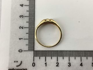 anillo oro 18k con piedra con diamante de laboratorio
