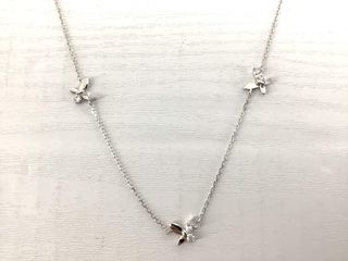 collar plata 925mm con piedra con circonita 21cm