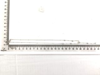 collar plata 925mm con piedra con circonita 21cm