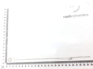 collar plata 925mm con piedra con circonita 21cm