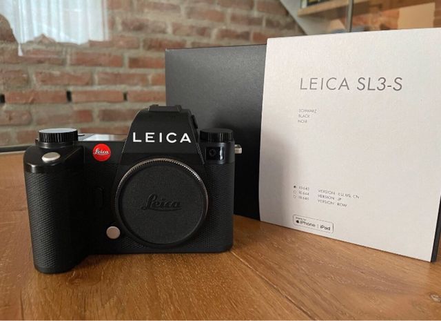 Leica SL3-S Cámara Negra