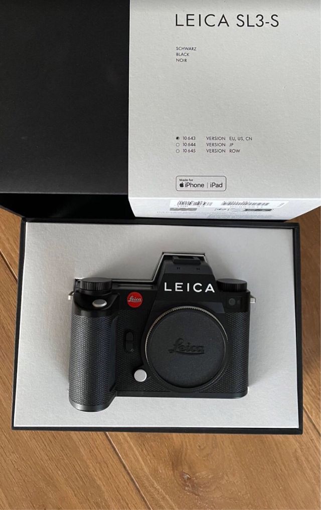 Leica SL3-S Cámara Negra