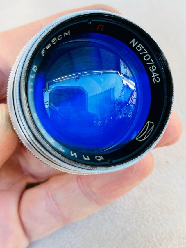 Lente Jupiter-3 50mm f/1.5 Leica M39 Vintage, 1957