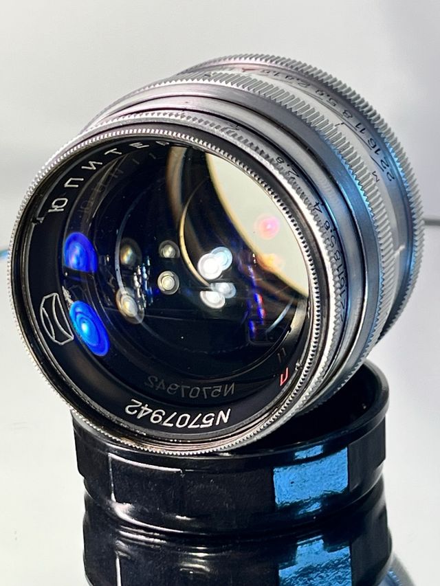 Lente Jupiter-3 50mm f/1.5 Leica M39 Vintage, 1957