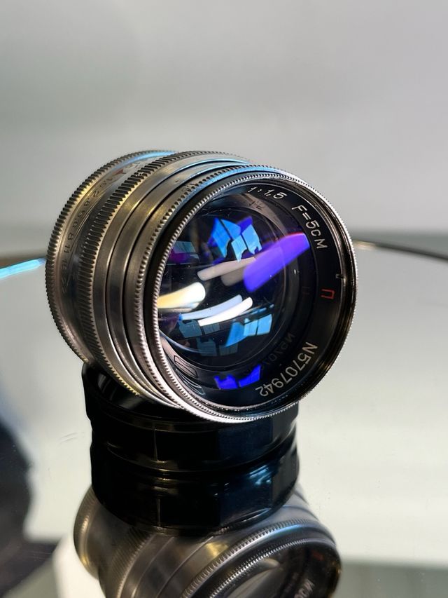 Lente Jupiter-3 50mm f/1.5 Leica M39 Vintage, 1957