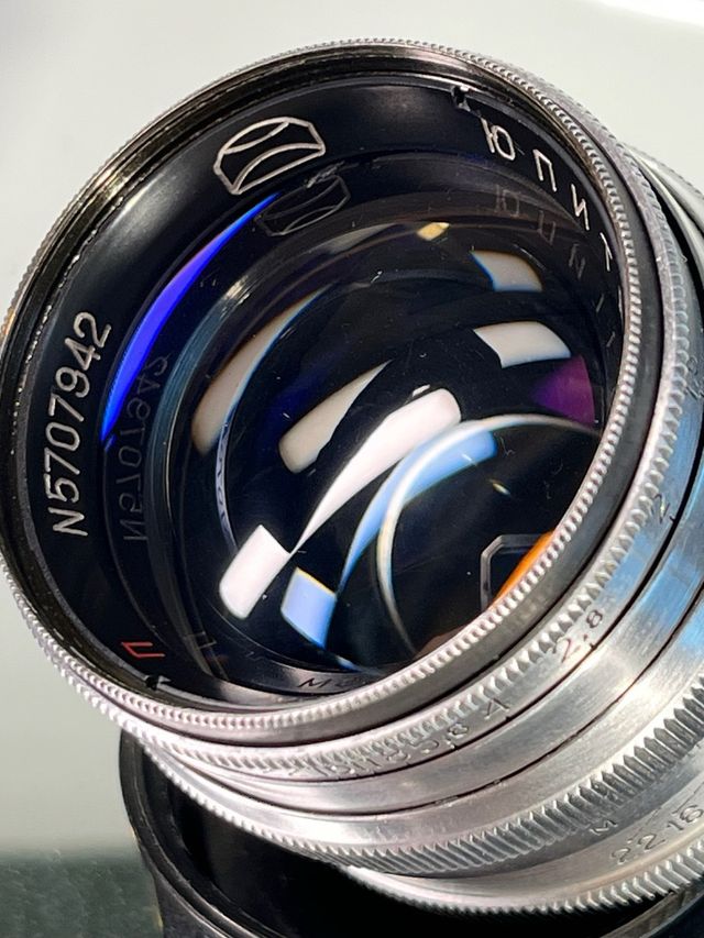 Lente Jupiter-3 50mm f/1.5 Leica M39 Vintage, 1957