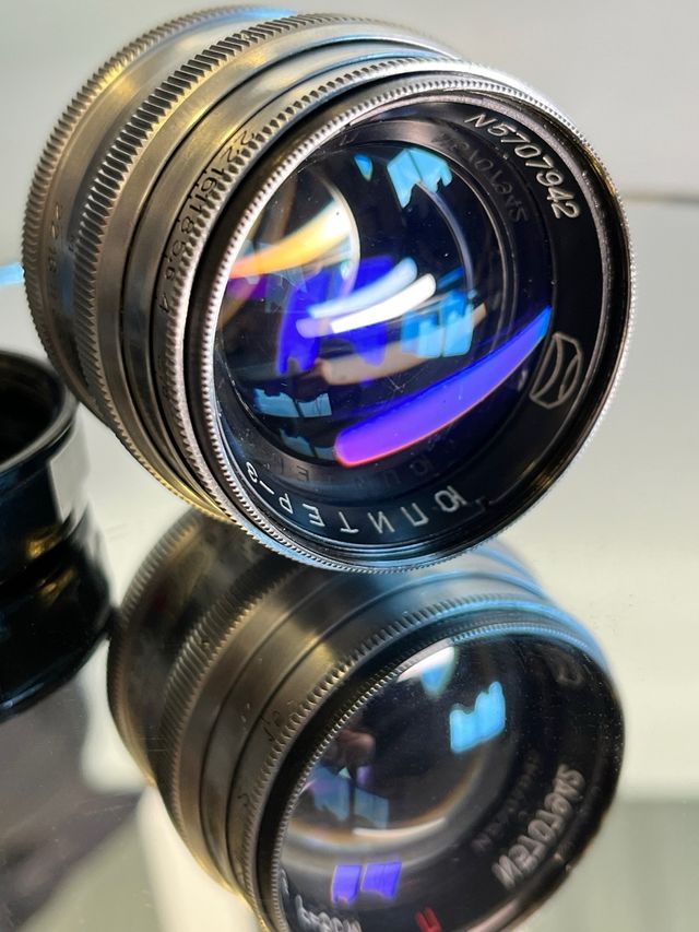 Lente Jupiter-3 50mm f/1.5 Leica M39 Vintage, 1957