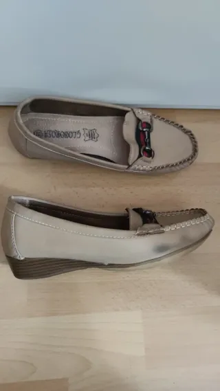 Mocasines Cuero Mujer Globorosa Talla 38