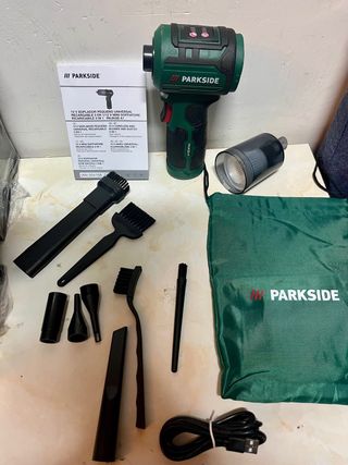 Soplador Parkside 12V Mini Recargable 3 en 1