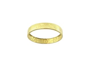 anillo oro 18k t. 20 (19,1 mm)