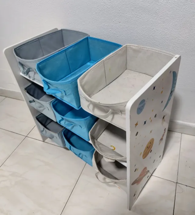 Estantería Infantil Juguetes y Libros. SONGMICS