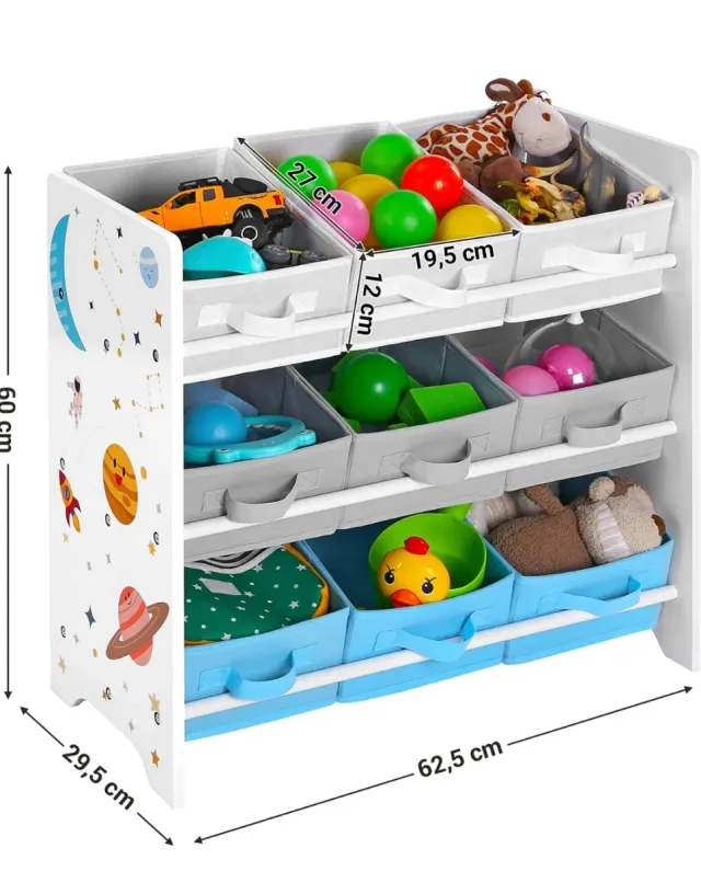 Estantería Infantil Juguetes y Libros. SONGMICS