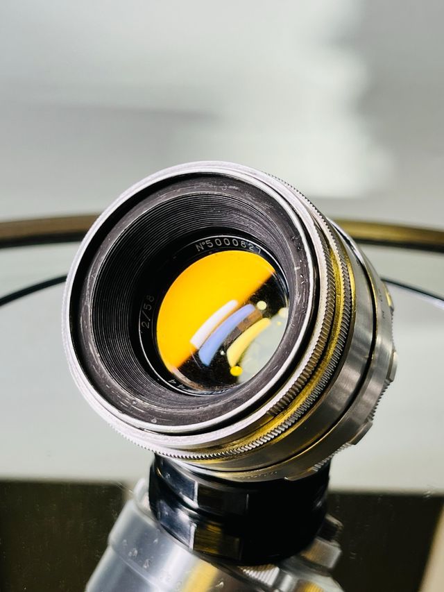 Helios 44 MMZ Prata Raro de 1965