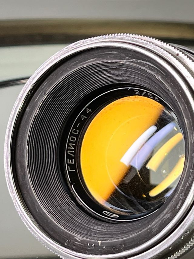 Helios 44 MMZ Prata Raro de 1965